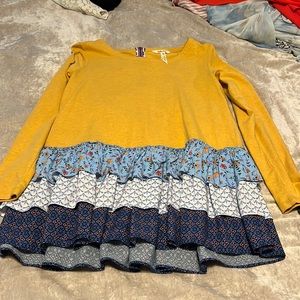 Adult small, long sleeved Matilda Jane tunic